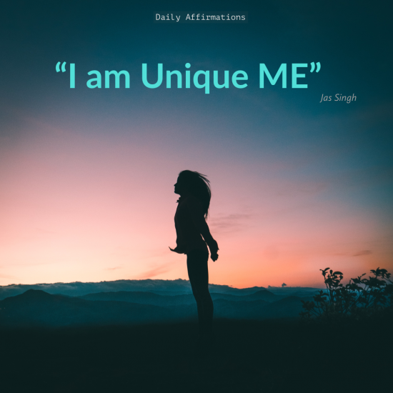 self affirmation quote positive I am me