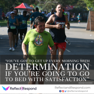 Positive quote determination George Lorimer