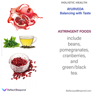 Ayurveda Balance with Astringent food
