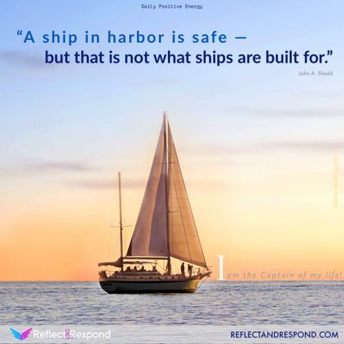 A ship in harbor is Safe